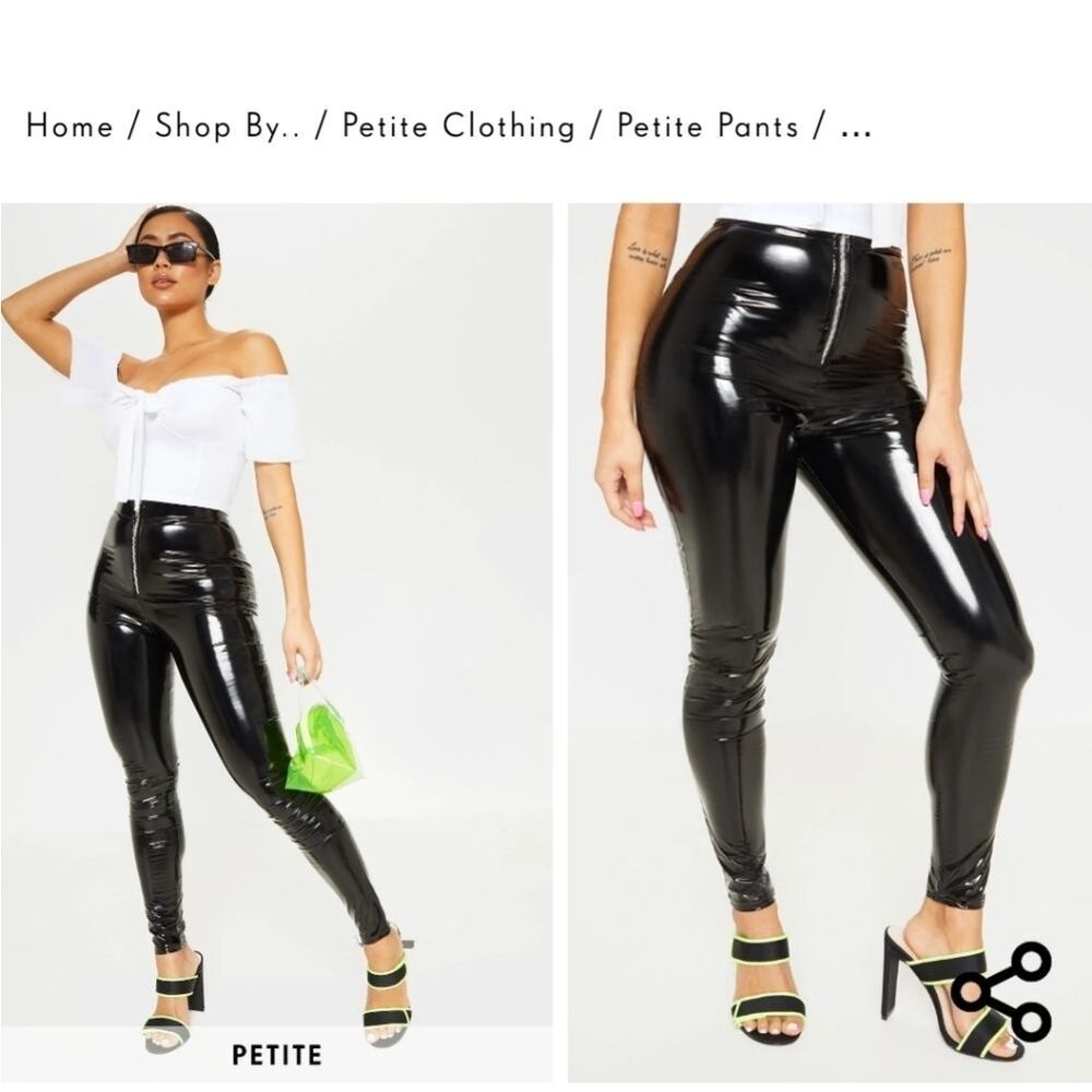 🤠Vinyl pants New with Tags Size 6P